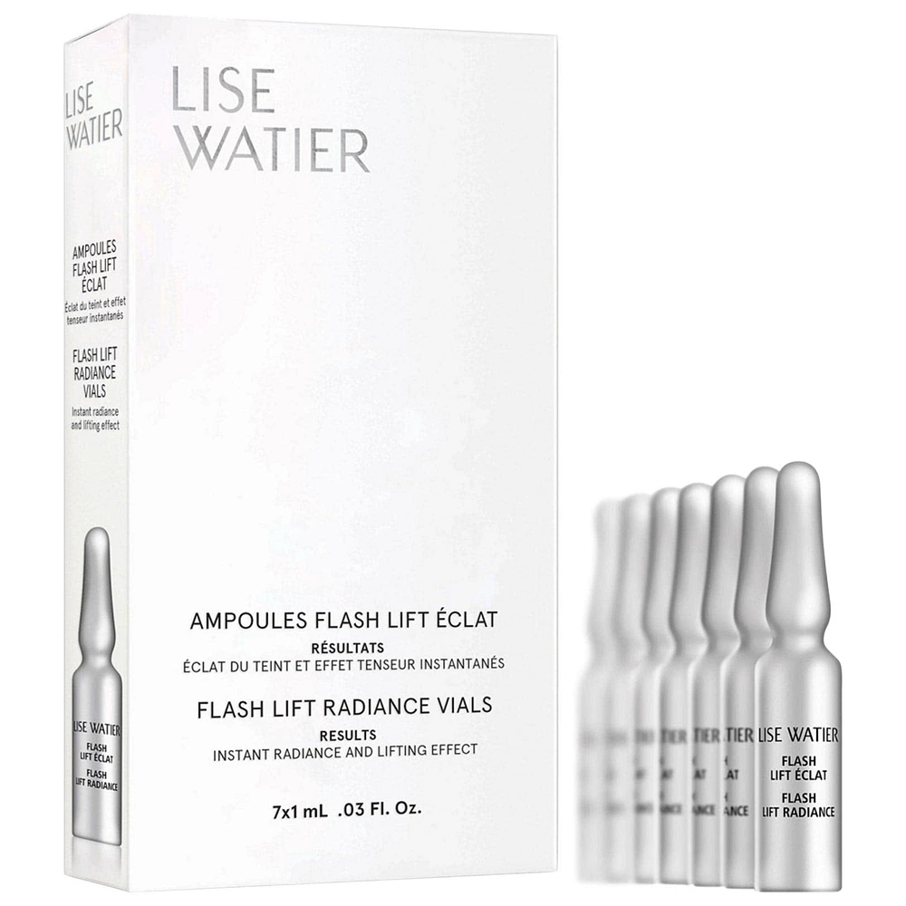 Lise Watier Flash Radiance Vials 0.03 oz/ 7x1 mL