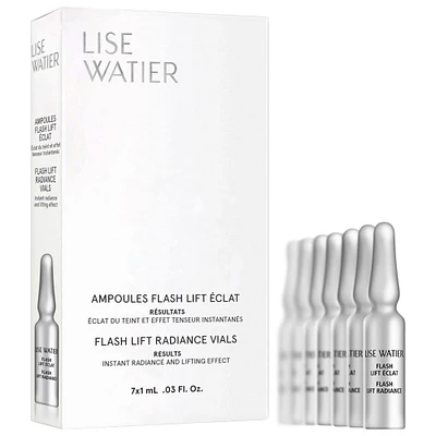 Lise Watier Flash Radiance Vials 0.03 oz/ 7x1 mL