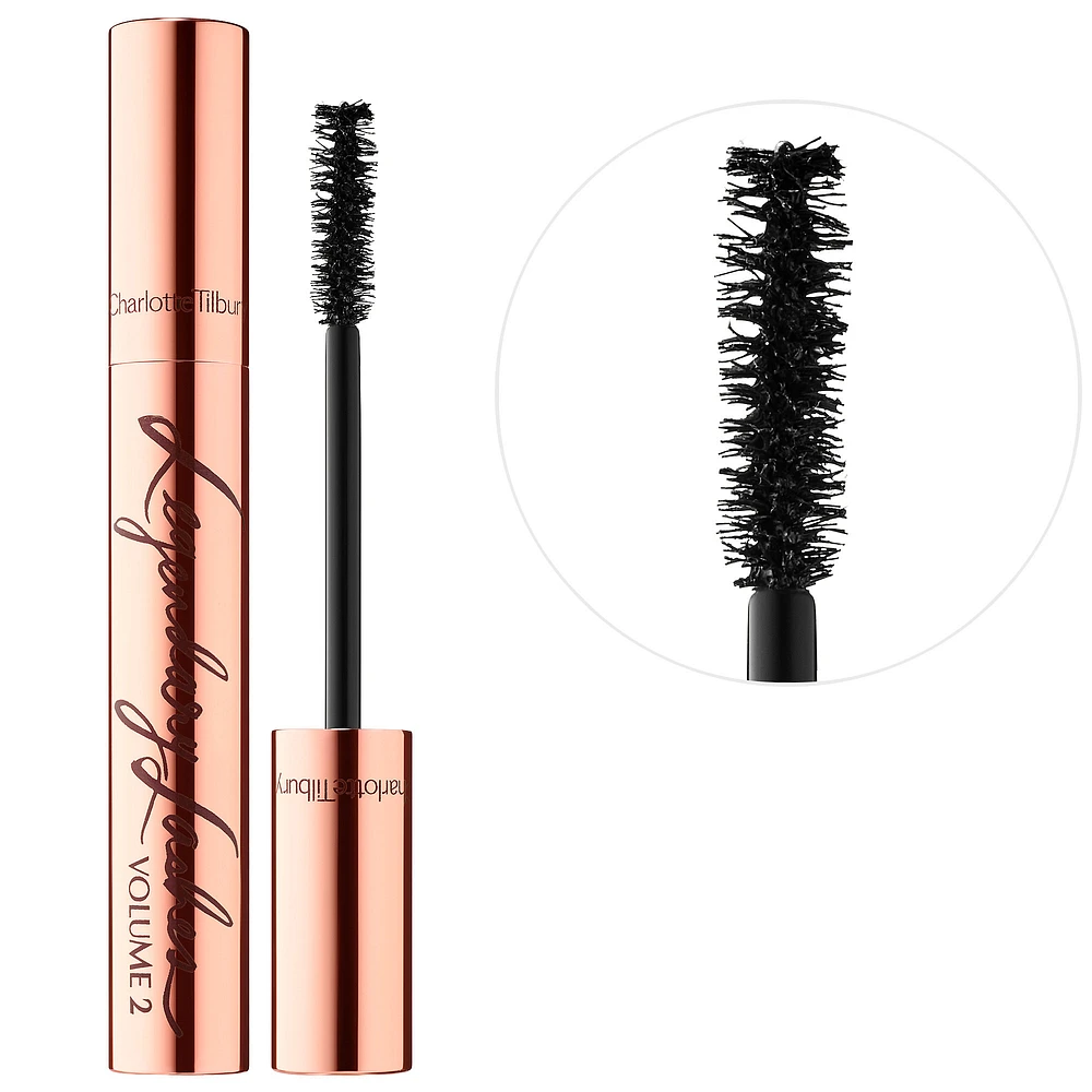 Charlotte Tilbury Legendary Lashes Volume 2 Mascara Black Vinyl Vol 2 0.27 oz/ 8mL