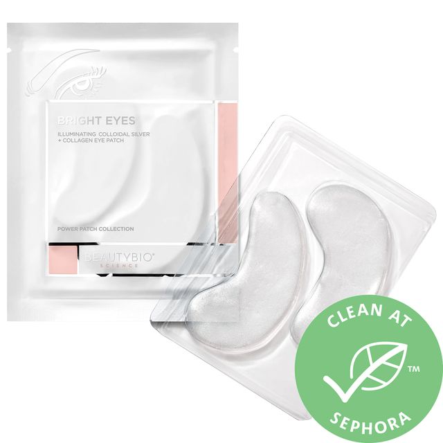 Bright Eyes Collagen-Infused Brightening Colloidal Silver Eye Masks