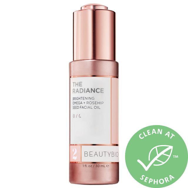 BeautyBio The Radiance Brightening Vitamin E + Rosehip Seed Facial Oil 1 oz/ 30 mL