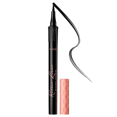 Benefit Cosmetics Roller Liner Waterproof Liquid Eyeliner Black 0.03 oz/ 1.0 mL