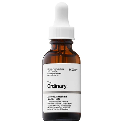 The Ordinary Ascorbyl Glucoside Solution 12%, Vitamin C Serum 1 oz/ 30 mL