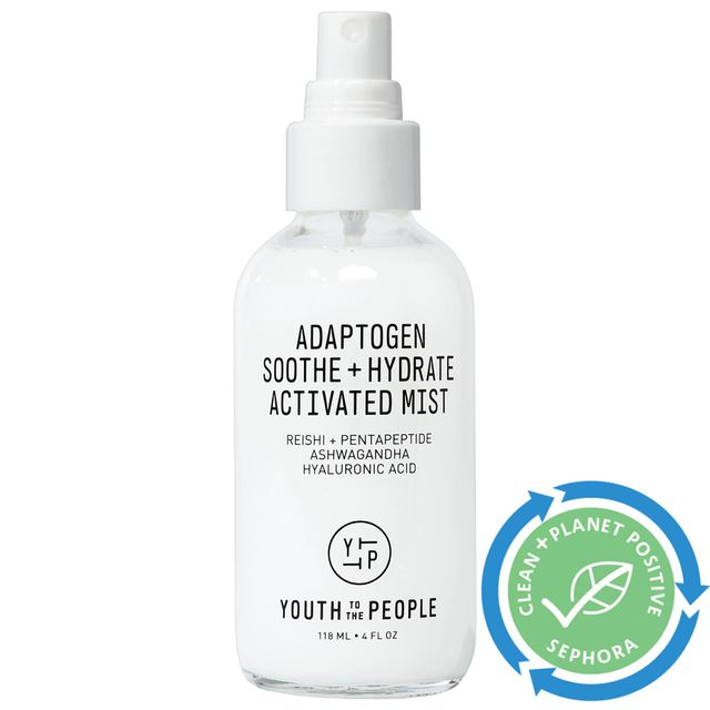 Youth To The People Adaptogen Soothe + Hydrate Activated Mist with Peptides 4 oz/ 118 mL
