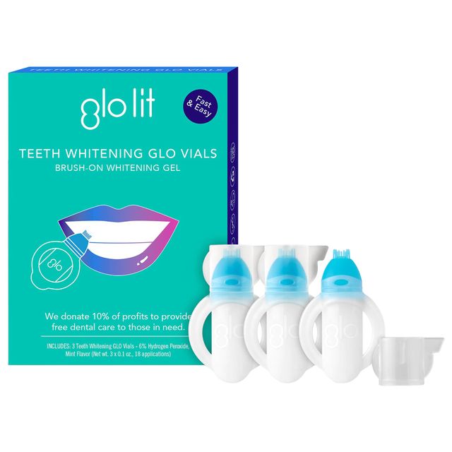 GLO Science GLO Lit™ Teeth Whitening Vials 3 Pack 3 Vials