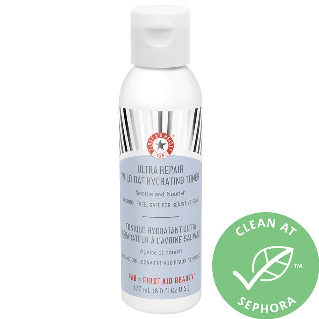 First Aid Beauty Hydrating Toner with Squalane + Oats 6 oz/ 177 mL