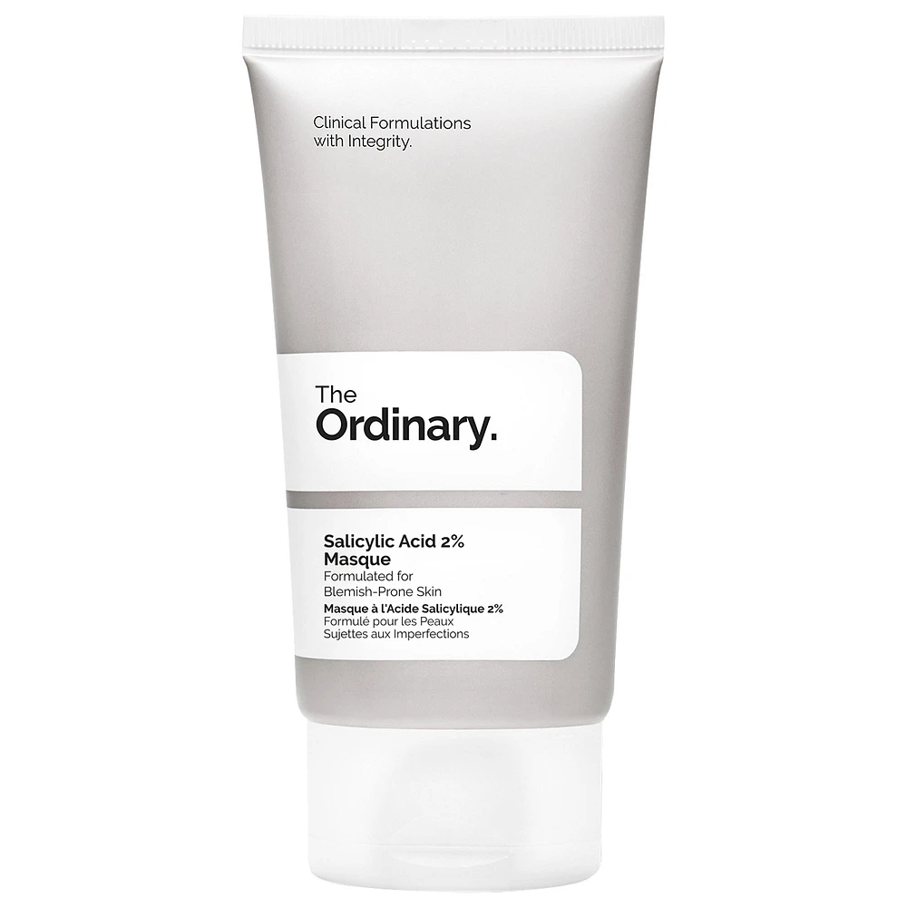 The Ordinary Salicylic Acid 2% Masque Clarifying Charcoal & Clay Mask for Blemish Prone Skin 1.7 oz/ 50 mL