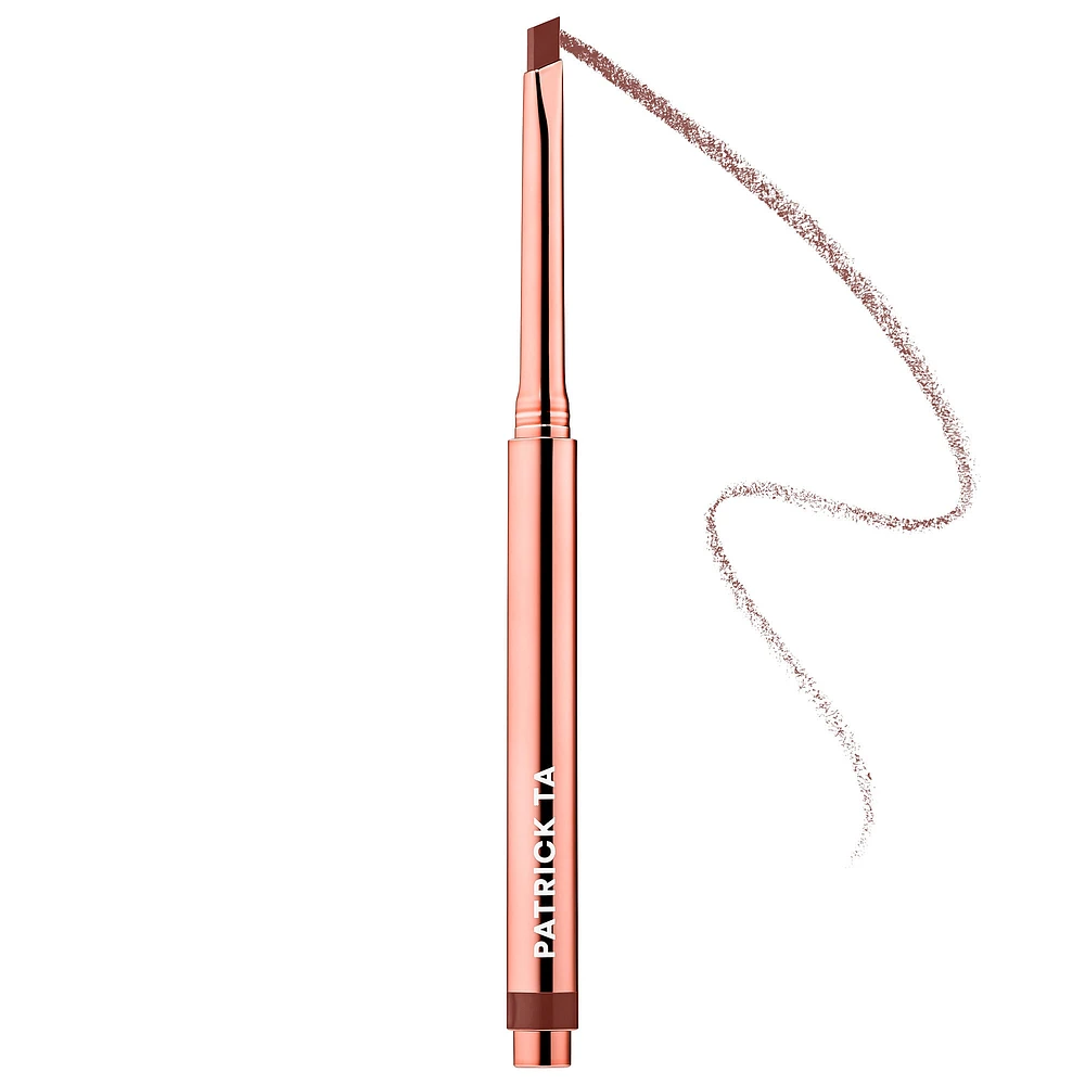 PATRICK TA Monochrome Moment Precision Lip Crayon She's 0.014 oz/ 0.4 g