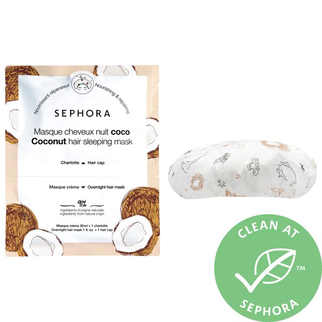 SEPHORA COLLECTION Clean Hair Sleeping Mask 1 oz/ 30 mL + 1 hair cap |  Bramalea City Centre