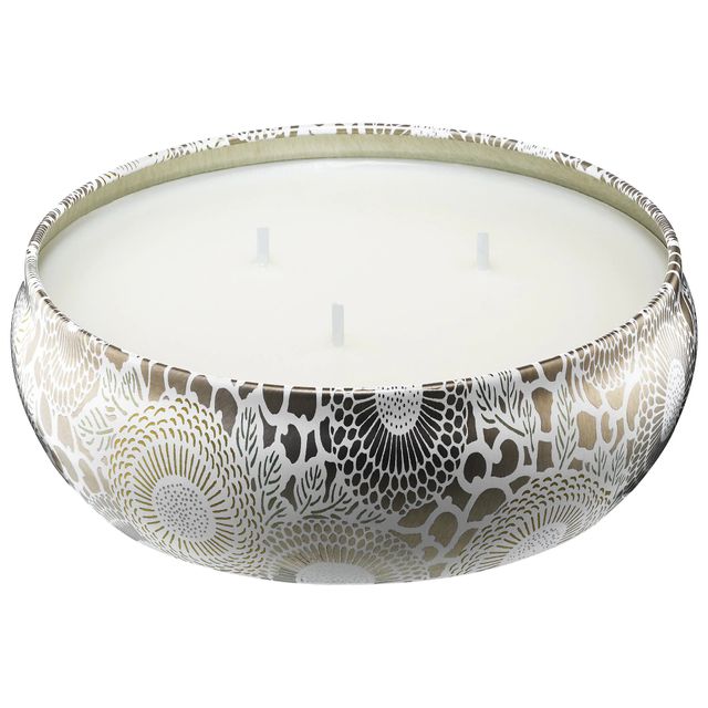 VOLUSPA Mokara Candle In Decorative Tin 12 oz/ 340 g 3-wick candle