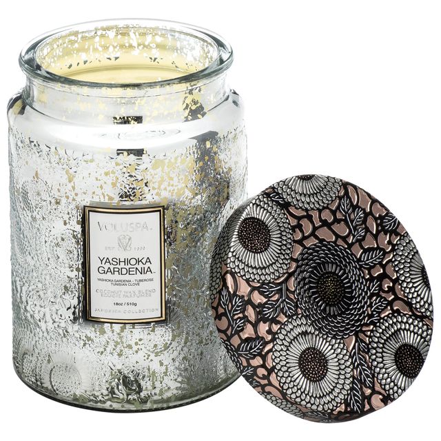 Yashioka Gardenia Glass Jar Candle