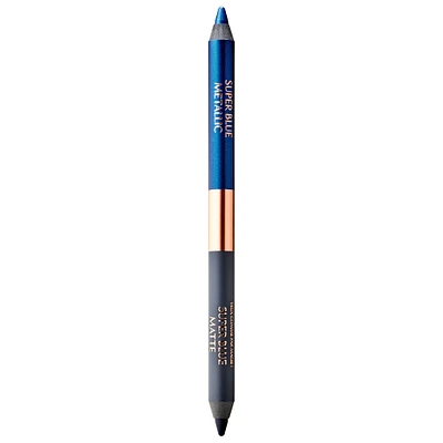 Charlotte Tilbury Matte & Metallic Double Ended Eyeliner - Eye Color Magic Collection Super Blue 0.03 oz / 1g