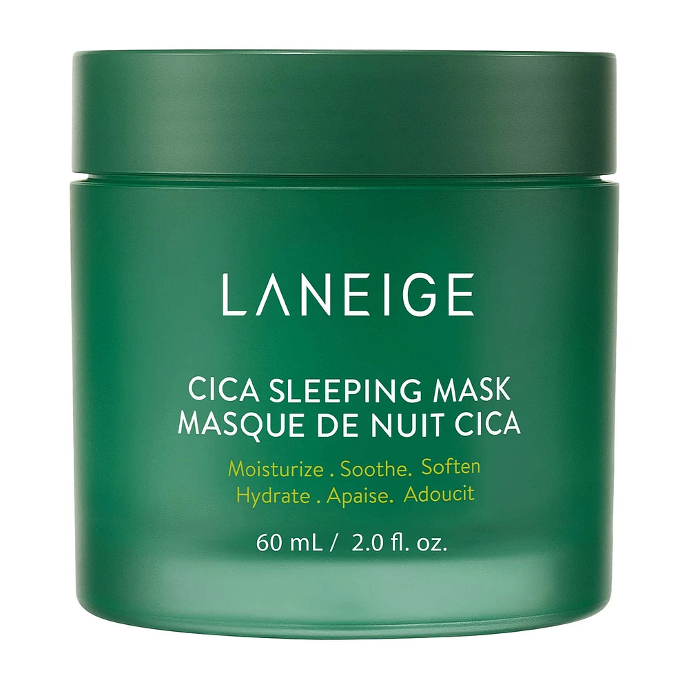 LANEIGE Cica Sleeping Mask with Centella Asiatica for Moisture Barrier Support