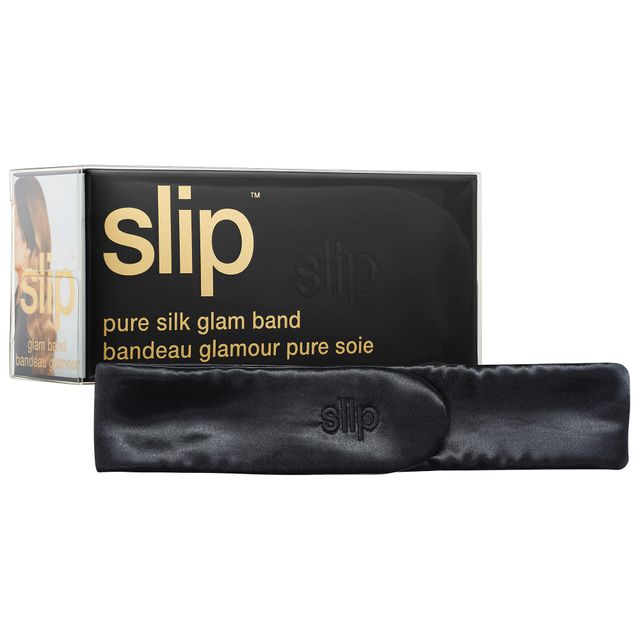 Slip Pure Silk Glam Band Black