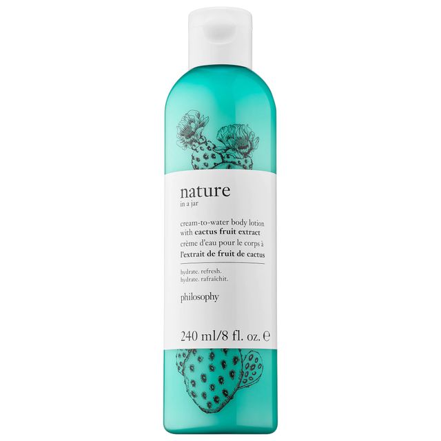 philosophy Nature in A Jar Cream-to-Water Body Lotion with Cactus Fruit Extract 8 oz/ 240 mL