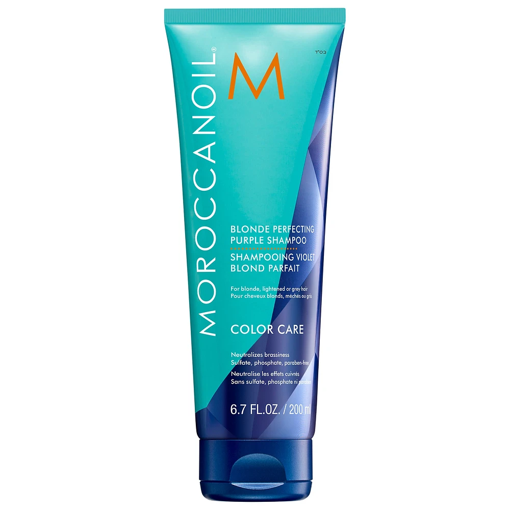 Moroccanoil Blonde Perfecting Purple Shampoo 6.7 oz/ 200 mL
