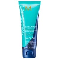 Moroccanoil Mini Blonde Perfecting Purple Shampoo 2.4 oz/ 70 mL