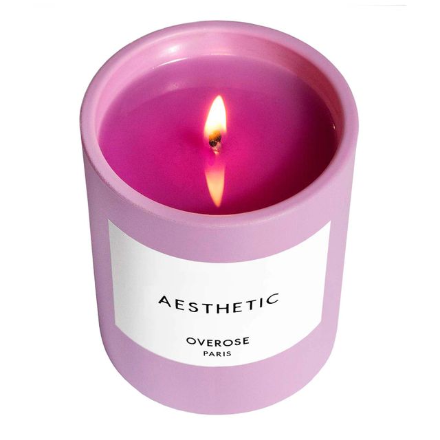 Aesthetic Purple Candle