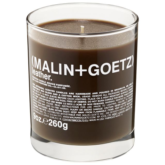 MALIN+GOETZ Leather Candle 9 oz/ 260 g