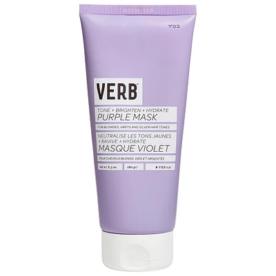 Verb Brighten and Toning Purple Mask for Blonde Hair 6.3 oz/ 180 g