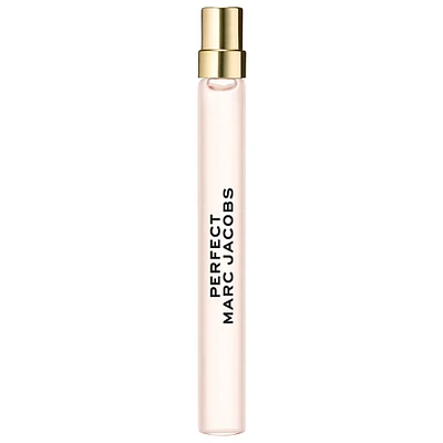 Marc Jacobs Fragrances Perfect Eau de Parfum Travel Spray with Rhubarb, Daffodil, Almond Milk & Cashmeran 0.33 oz / 10 mL
