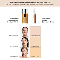 Even Better™ All-Over Concealer + Eraser
