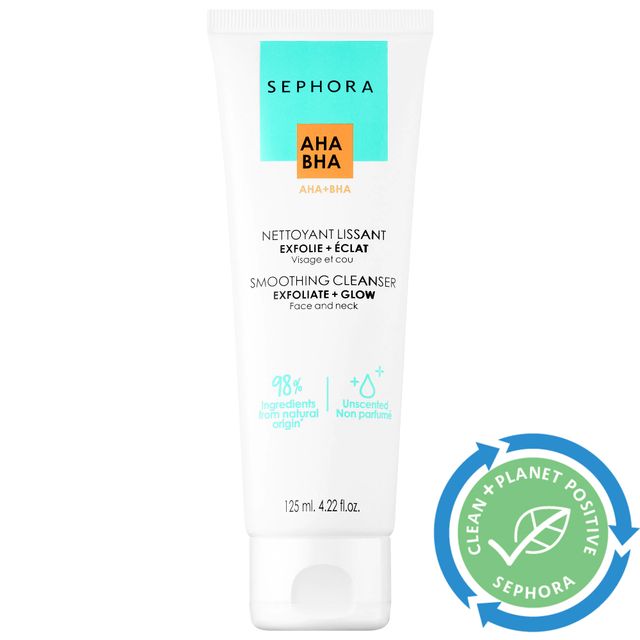 Smoothing Cleanser with AHA + BHA