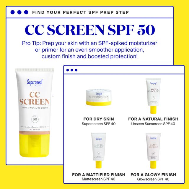 CC Screen 100% Mineral Cream SPF 50 PA++++