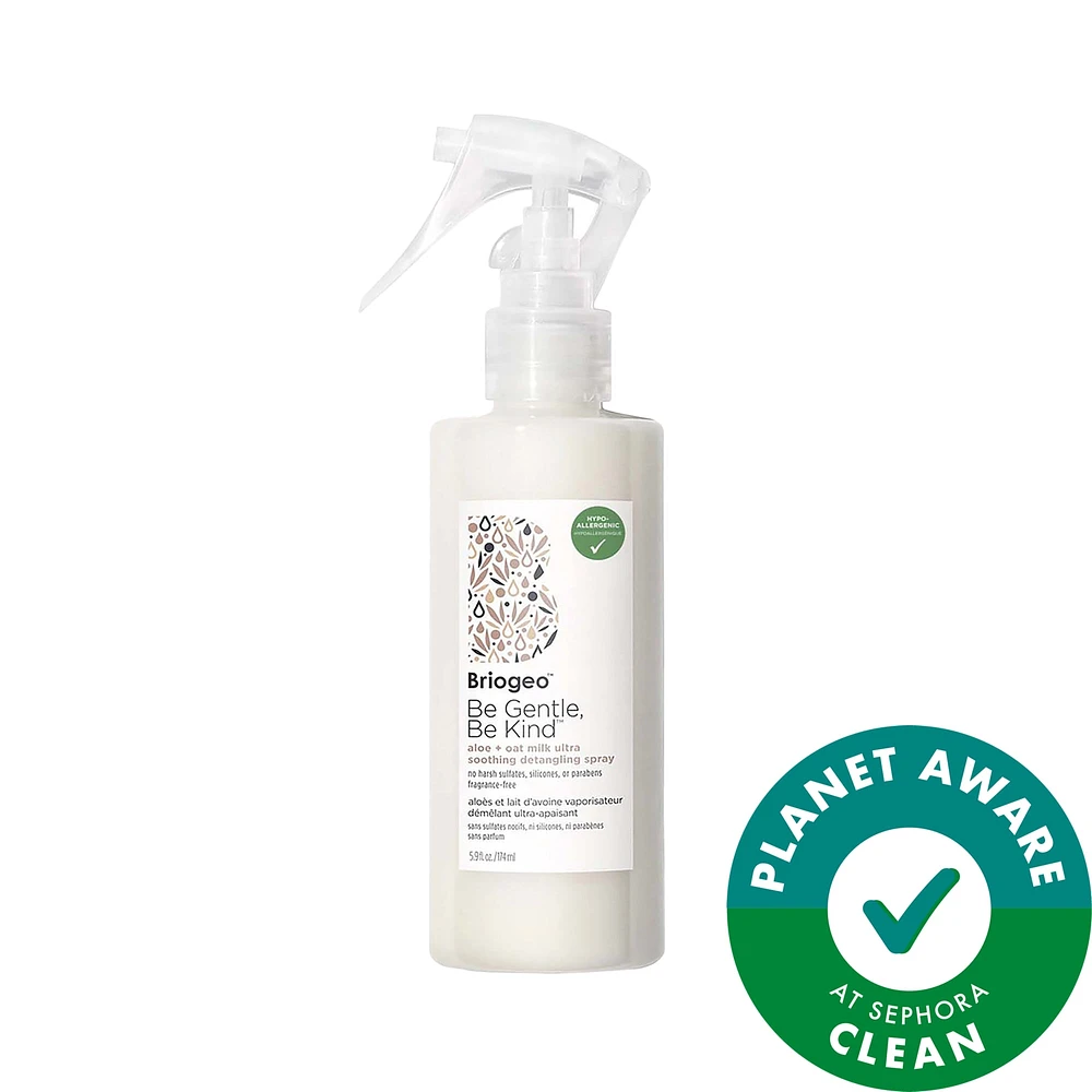 Be Gentle, Be Kind Aloe + Oat Milk Ultra Soothing Fragrance-Free Detangler