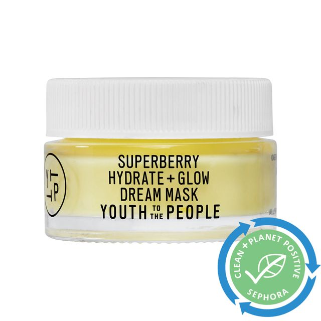 Youth To The People Mini Superberry Hydrate + Glow Dream Mask 0.5 oz/ 15 mL