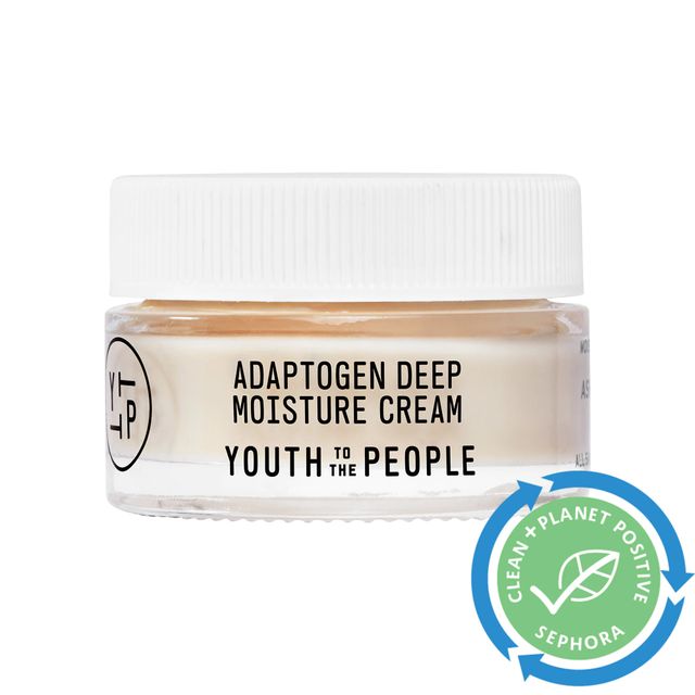 Youth To The People Mini Adaptogen Deep Moisture Cream with Ashwagandha + Reishi 0.5 oz/ 15 mL
