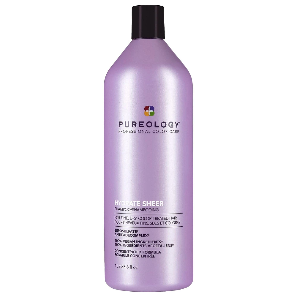 Pureology Hydrate Sheer Shampoo for Fine Hair fl oz/ mL