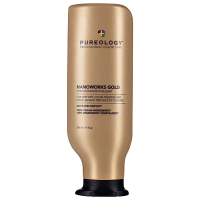 Pureology Nanoworks Gold Strengthening Hydrating Conditioner 9 fl oz/ 266 mL