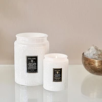 Tahitian Coconut Vanilla Glass Jar Candle