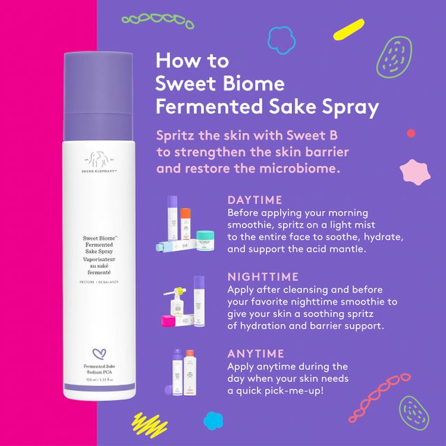 Sweet Biome™ Fermented Sake Hydrating Spray