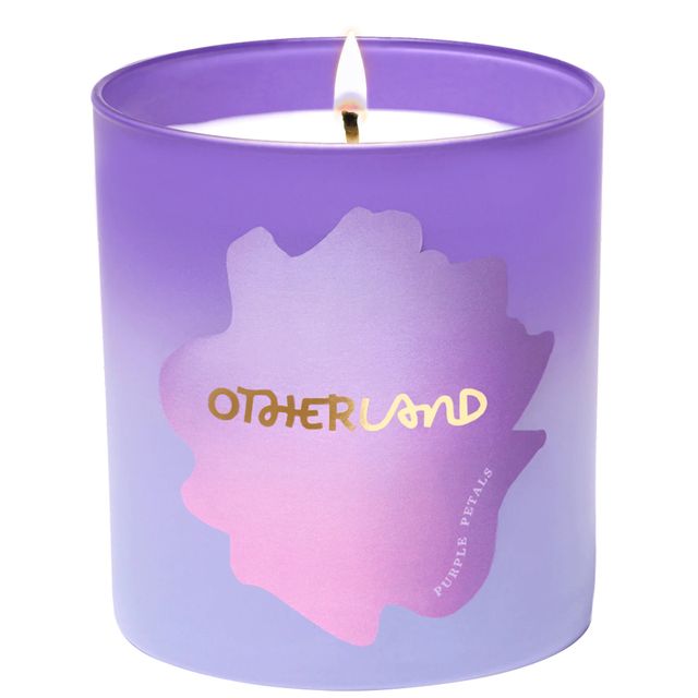 Purple Petals Lilac Vegan Candle
