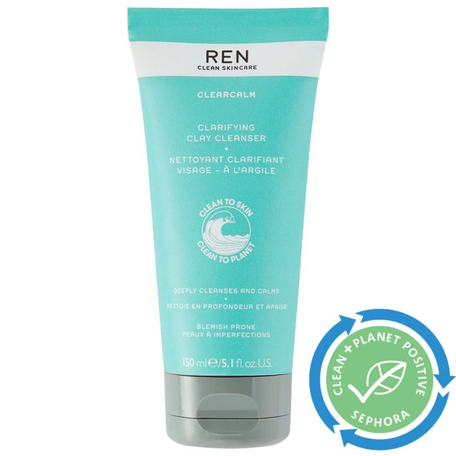 REN Clean Skincare Clearcalm Clarifying Clay Cleanser 5.1 oz/ 150 mL