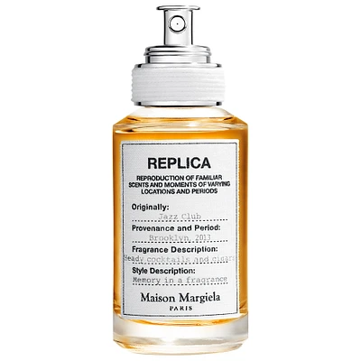 Maison Margiela 'REPLICA' Jazz Club Eau de Toilette with Tobacco Leaf, Pink Pepper, and Rum mL