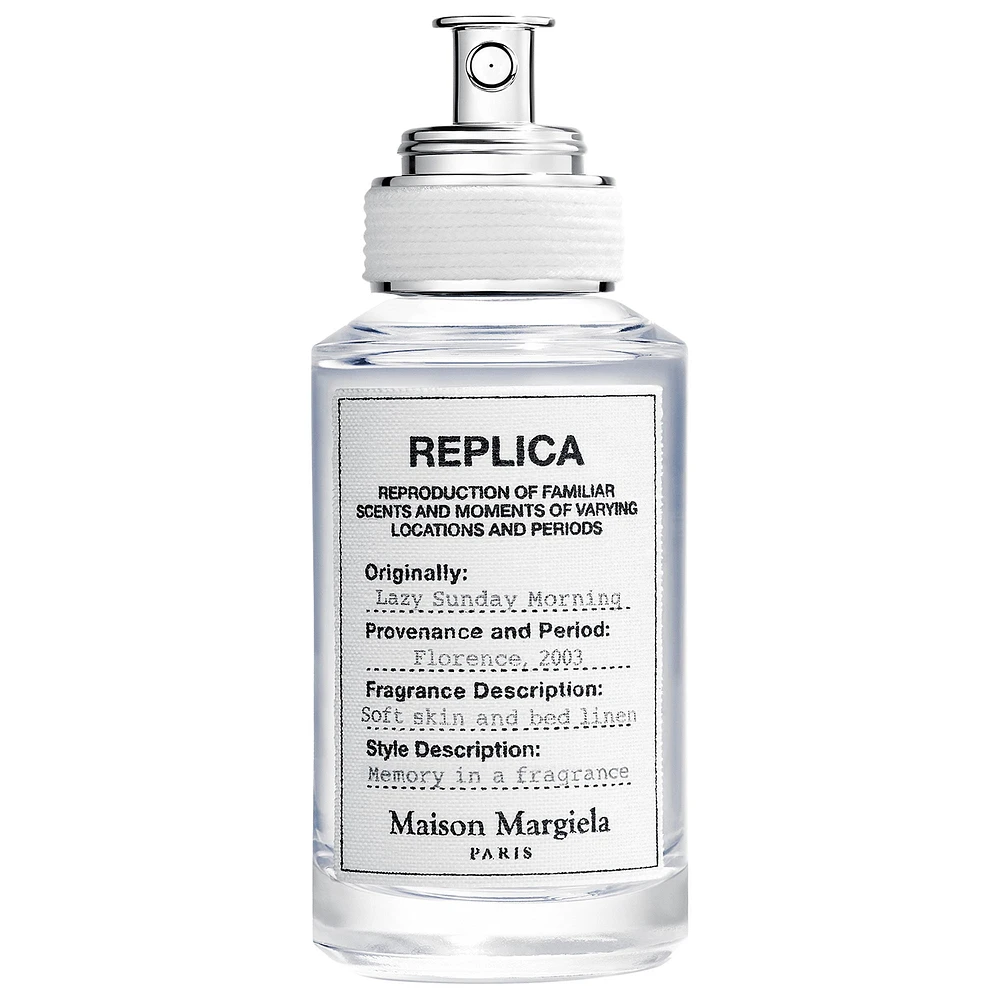 Maison Margiela 'REPLICA' Lazy Sunday Morning Eau de Toilette with White Musk, Lily of the Valley, and Iris mL