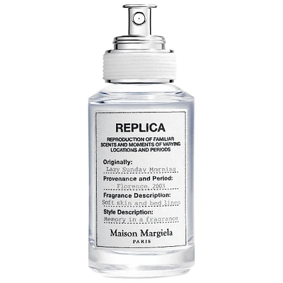 Maison Margiela 'REPLICA' Lazy Sunday Morning Eau de Toilette with White Musk, Lily of the Valley, and Iris mL