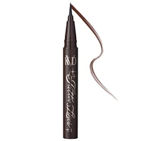 KVD Beauty Mini Tattoo Liner Vegan Waterproof Liquid Eyeliner Mad Max Brown 0.007 oz / 0.2 mL