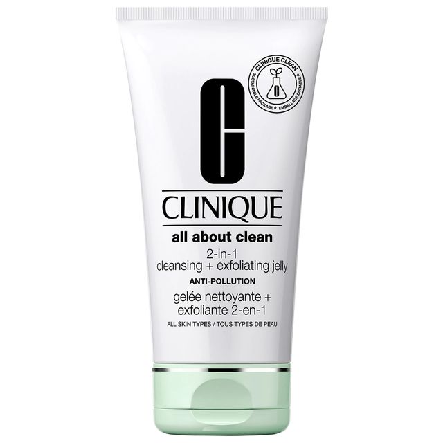 CLINIQUE All About Clean™ 2-in-1 Cleansing + Exfoliating Jelly 5 oz/ 150 mL