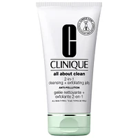 CLINIQUE All About Clean™ 2-in-1 Cleansing + Exfoliating Jelly Cleanser with Salicylic Acid 5 oz/ 150 mL
