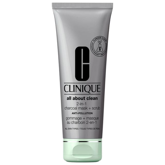 CLINIQUE All About Clean™ 2-in-1 Charcoal Face Mask + Scrub 3.4 oz/ 100 mL