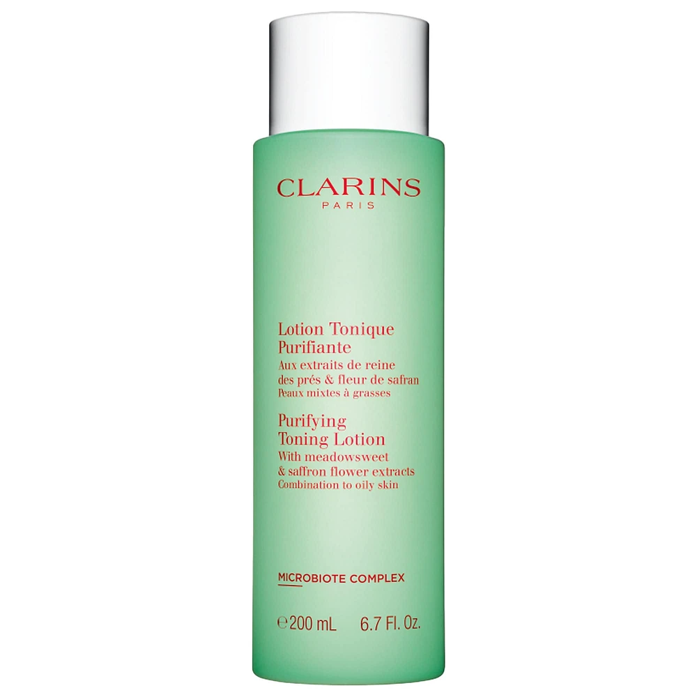 Clarins Purifying Toning Lotion with Meadowsweet & Saffron Flower Extracts 6.0 oz/ 200 mL