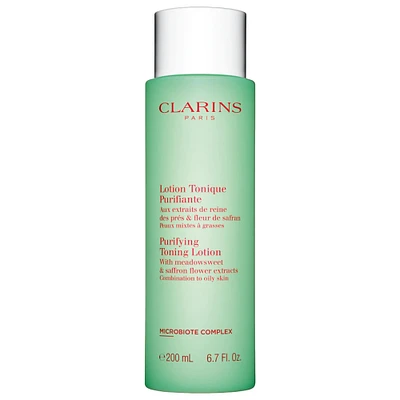 Clarins Purifying Toning Lotion with Meadowsweet & Saffron Flower Extracts 6.0 oz/ 200 mL