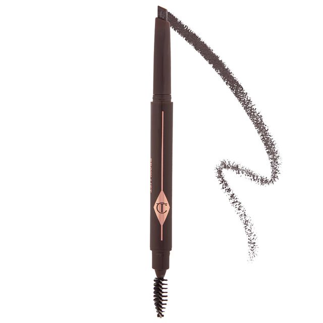 Charlotte Tilbury Brow Lift Refillable Triangular Eyebrow Pencil Natural Black 0.007 oz/ 0.2 g