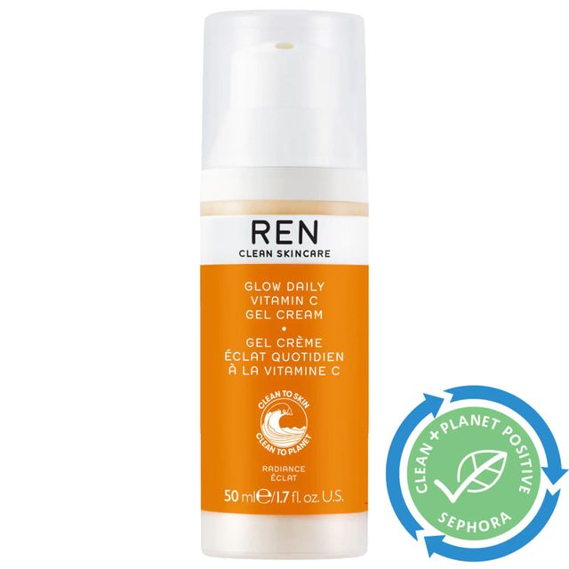 REN Clean Skincare Glow Daily Vitamin C Gel Cream 1.7 oz/ 50 mL