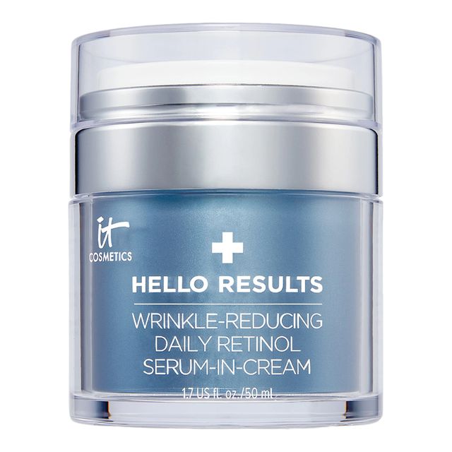 IT Cosmetics Hello Results Wrinkle-Reducing Daily Retinol Serum-in-Cream oz/ mL