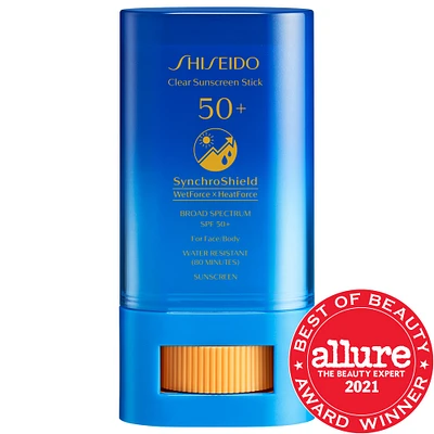 Clear Sunscreen Stick SPF 50